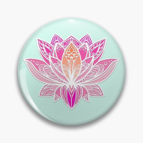 Item preview, Lotus Mandala (Pink and Peach) designed and sold by squishyrainbow.