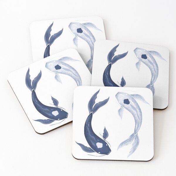 Item preview, Avatar: The Last Airbender Tui and La Koi Fish Illustration designed and sold by AroshENoor.