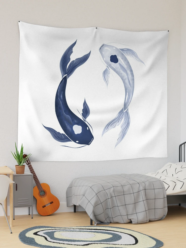 Avatar: The Last Airbender Tui and La Koi Fish Illustration Tapestry for  Sale by AroshENoor