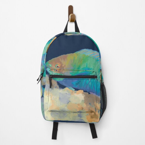 Item preview, Spectacled Parrotfish, Uhu in Hawaiian designed and sold by NJartbyNJacobson.