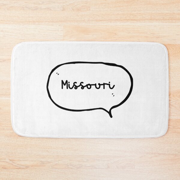 Item preview, Missouri - Hand-write Hand-drawn Speech Bubble designed and sold by CityCollection.