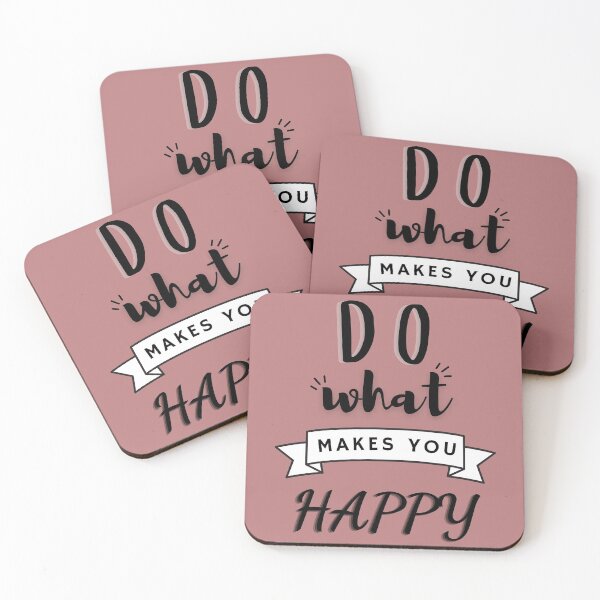 Item preview, Do What Makes You Happy - Black Version designed and sold by ArtStore20.