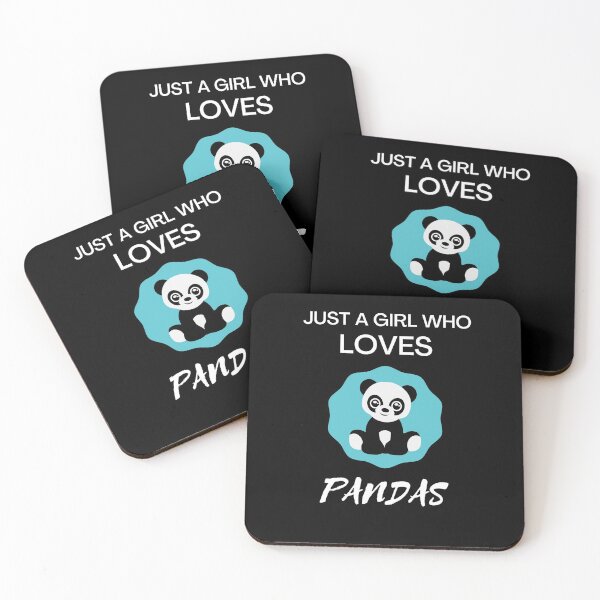 Item preview, Just a girl who loves pandas designed and sold by Varshinee.