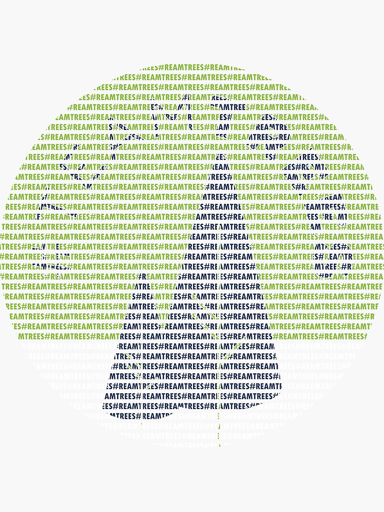 "Mark Rober Team Trees word art" Sticker for Sale by JCall69 Redbubble