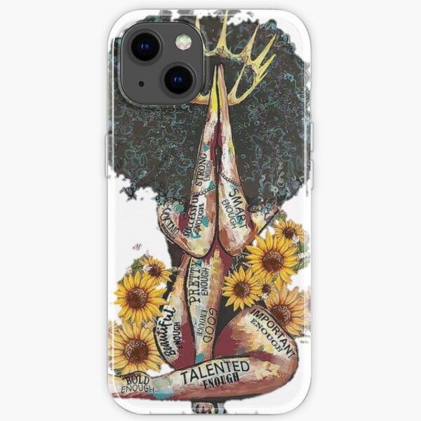 Black Girl Magic iPhone Soft Case