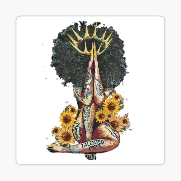 Black Girl Magic Sticker