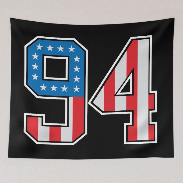 Item preview, 94 American Lucky Number Ninety-four United States Flag designed and sold by Urosek.