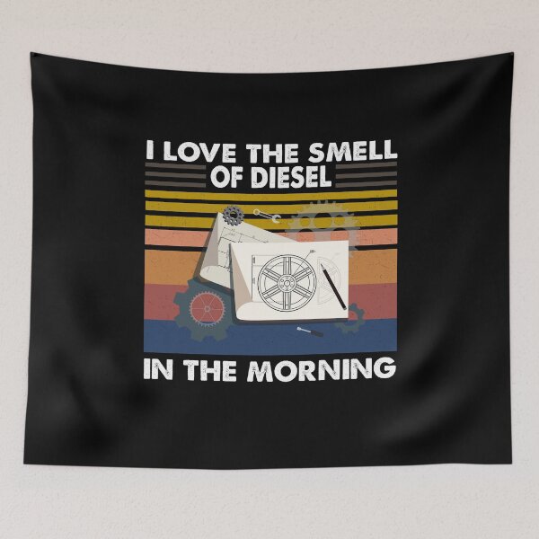 Item preview, I love the smell of Diesel in the morning vintage designed and sold by Kaliarizone.