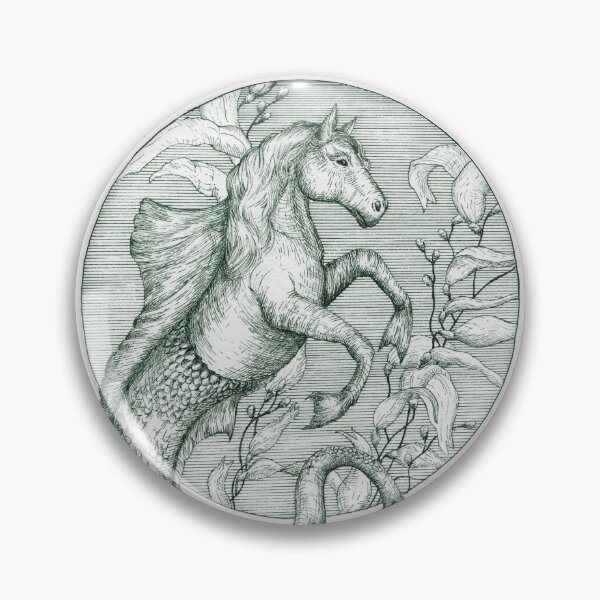 Item preview, hippocampus designed and sold by HoneyGherkin.