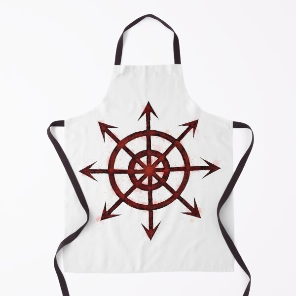Item preview, Chaos star red splatter designed and sold by NerdScribblings.