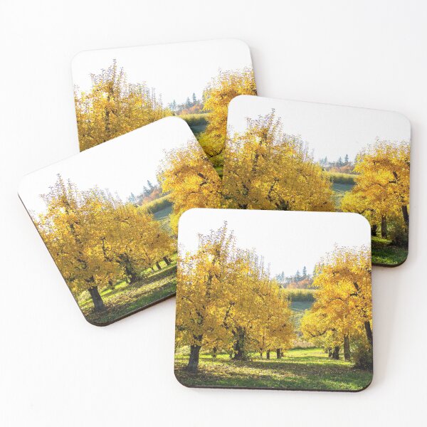 Item preview, Orchard trees in autumn Oregon US designed and sold by tamal778.