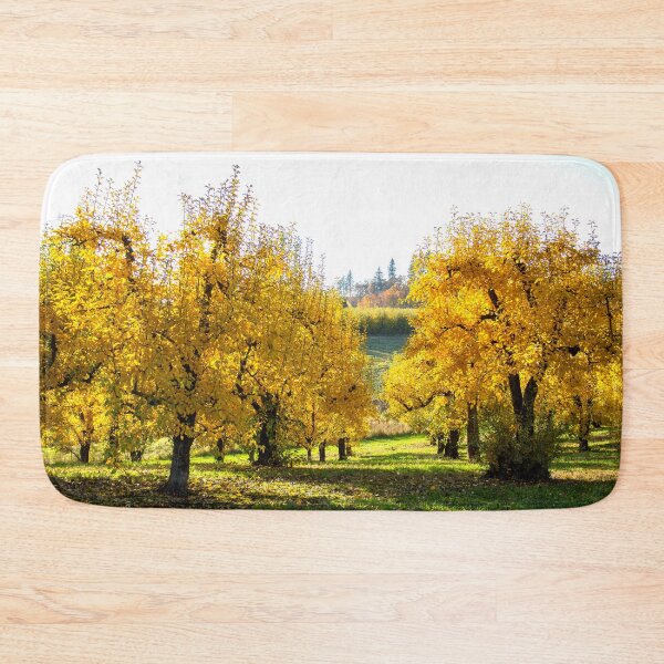 Item preview, Orchard trees in autumn Oregon US designed and sold by tamal778.