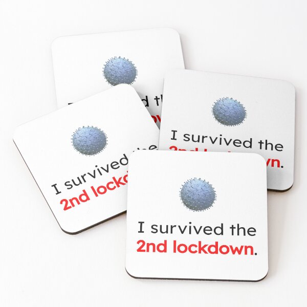 Item preview, I Survived the 2nd Lockdown Design designed and sold by TunnelDesign.