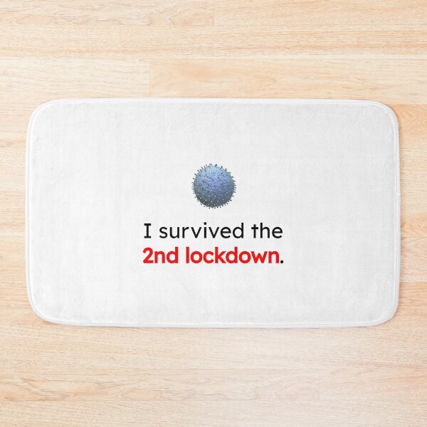Item preview, I Survived the 2nd Lockdown Design designed and sold by TunnelDesign.