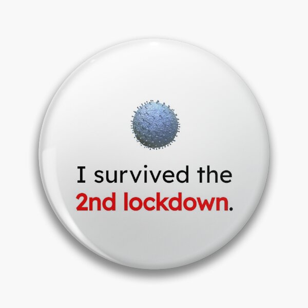Item preview, I Survived the 2nd Lockdown Design designed and sold by TunnelDesign.