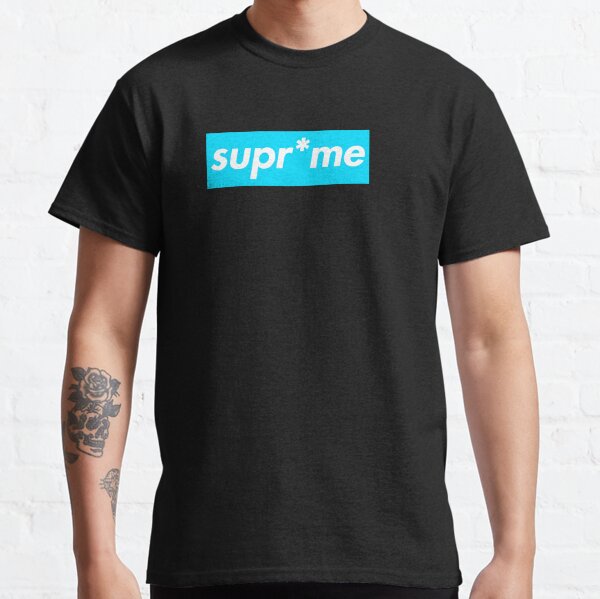 custom supreme logo shirt