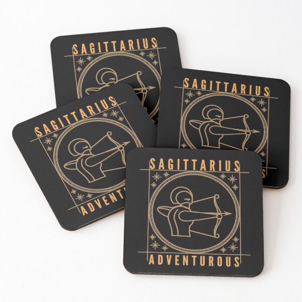 Item preview, Sagittarius Zodiac sign gold Design designed and sold by Archer25.