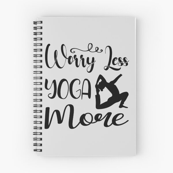 Item preview, Worry Less Yoga More, funny yoga quote , birthday gift  ,gift for dad gift for mom  yoga lovers designed and sold by yassiny.