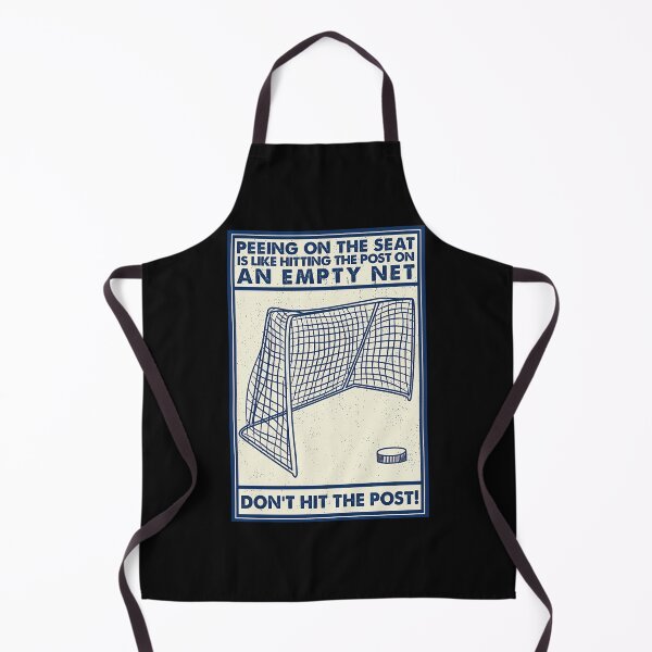 Item preview, Funny Hockey Don't Hit The Post - Peeing On The Seat designed and sold by MorningJoco.