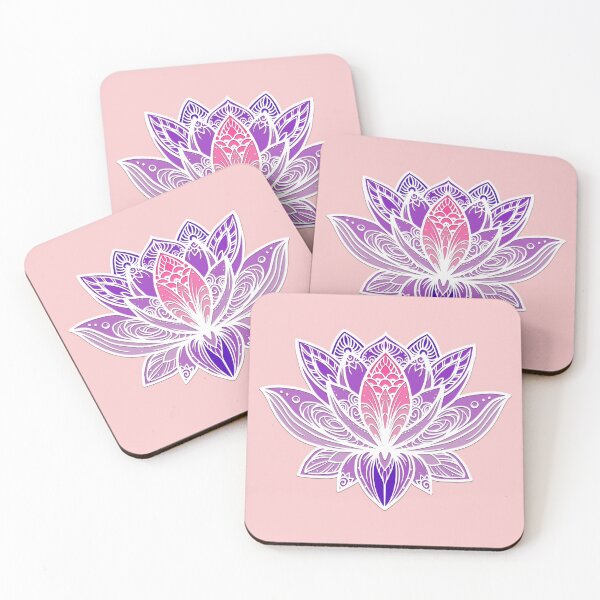 Item preview, Lotus Mandala (Purple and Pink) designed and sold by squishyrainbow.