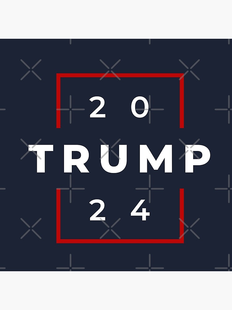 "Trump 2024 Because America Can Never Be Too Great" Poster by tolonov