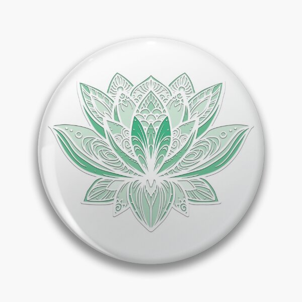 Item preview, Lotus Mandala (Green) designed and sold by squishyrainbow.