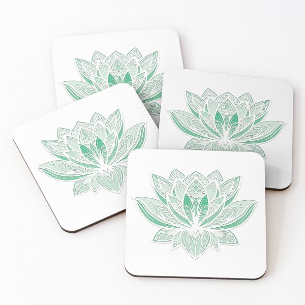 Item preview, Lotus Mandala (Green) designed and sold by squishyrainbow.