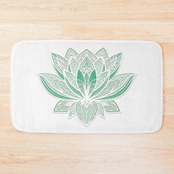 Item preview, Lotus Mandala (Green) designed and sold by squishyrainbow.