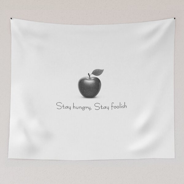 Item preview, stay hungry, stay foolish designed and sold by artist1225.