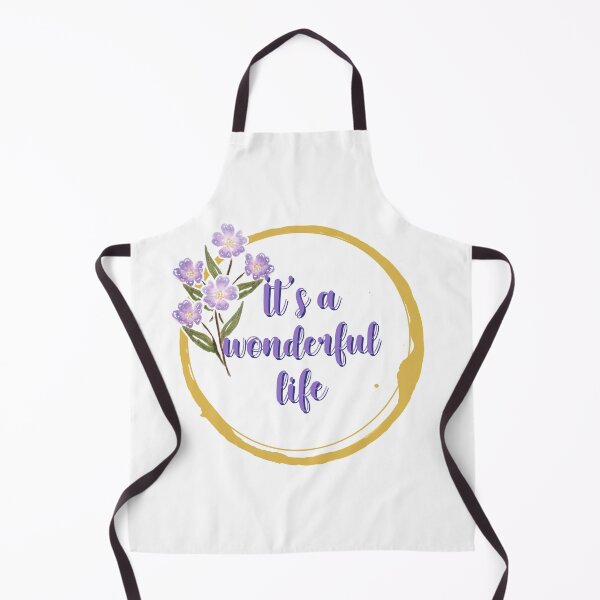 Item preview, Its a wonderful life flower quote 6 designed and sold by DoodlesFlowers.