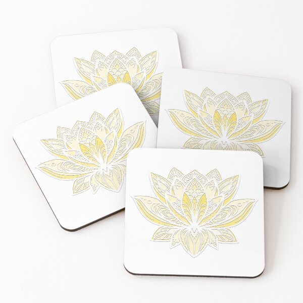 Item preview, Lotus Mandala (Yellow) designed and sold by squishyrainbow.