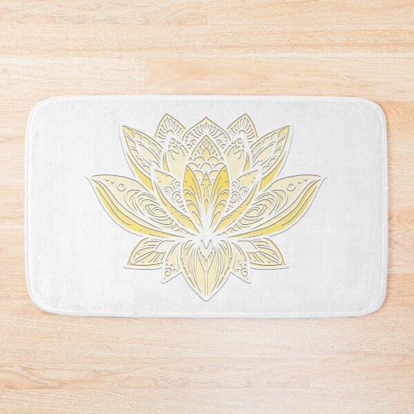Item preview, Lotus Mandala (Yellow) designed and sold by squishyrainbow.