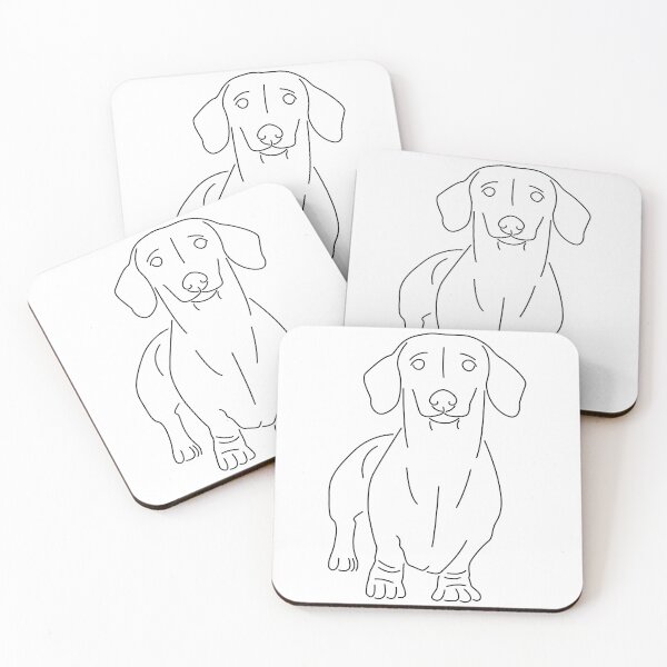 Item preview, Minimal Miniature Dachshund designed and sold by Sareeenaaa.