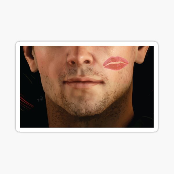 Commander Cullen Rutherford Kissed Sticker