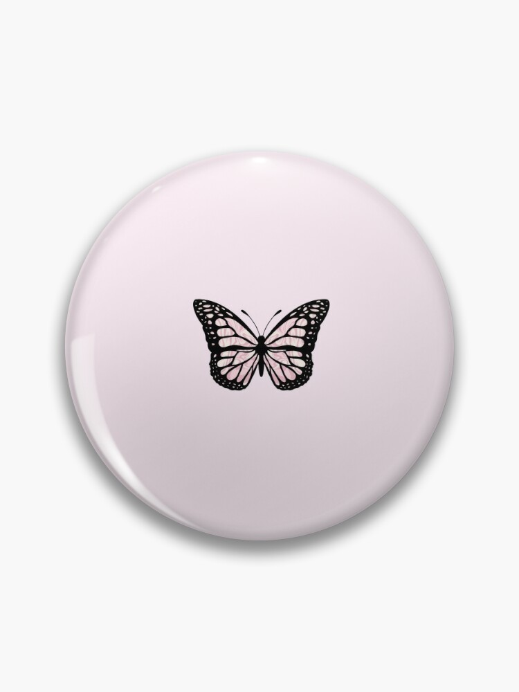 Pink butterfly Sticker for Sale by emmastickershop
