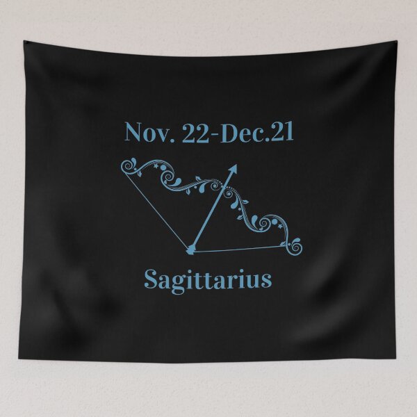 Item preview, Sagittarius Zodiac Sign Blue Design designed and sold by Archer25.