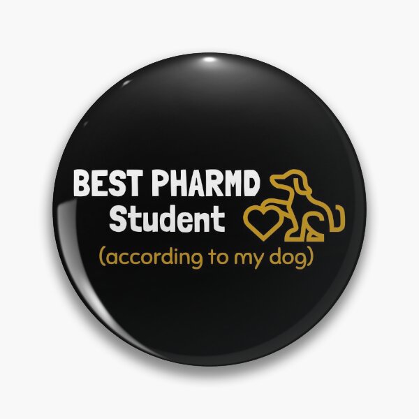 Item preview, Best PharmD Student according to my dog designed and sold by CraftsforKai.