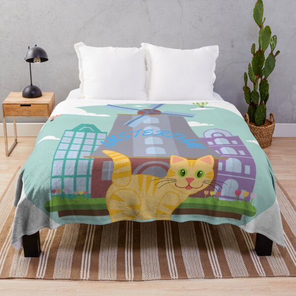 Item preview, Amsterdam cat designed and sold by cute105.