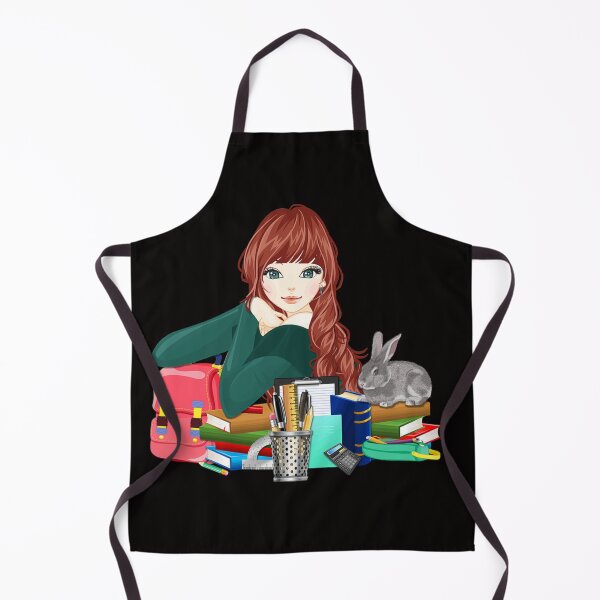 Item preview, beautiful girl with school stuffs designed and sold by imbells.