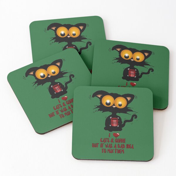 Item preview, Cats and coffee designed and sold by kassandra369.