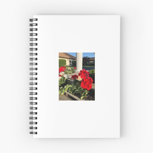 Item preview, Red Geranium Flowers And pillar  designed and sold by FlowersAndMore.