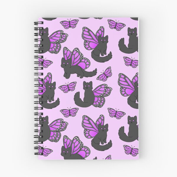 Item preview, Purple Butterfly Cat designed and sold by BiscuitSnack.