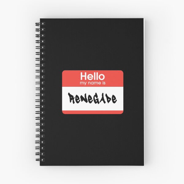 Item preview, Hello My Name Is Renegade Label  designed and sold by everything4eva.