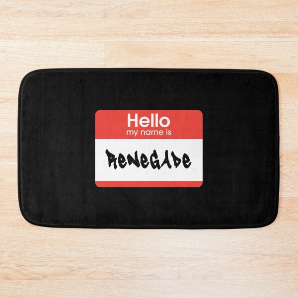 Item preview, Hello My Name Is Renegade Label  designed and sold by everything4eva.