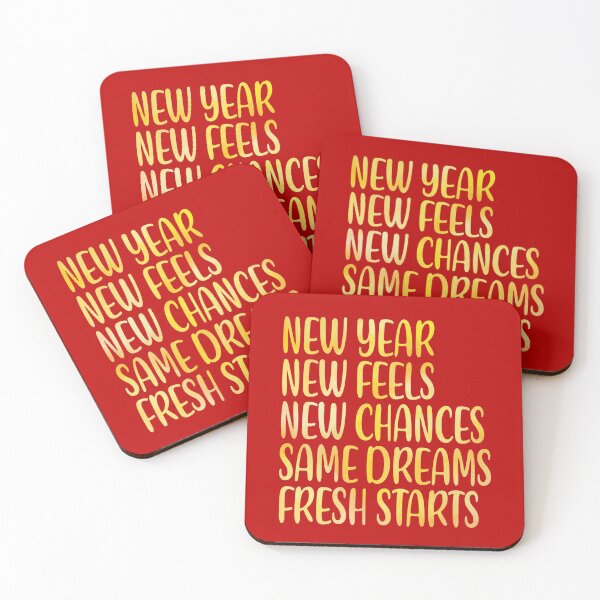 Item preview, Same Dream Fresh Starts new year quote  designed and sold by crizzysketch.