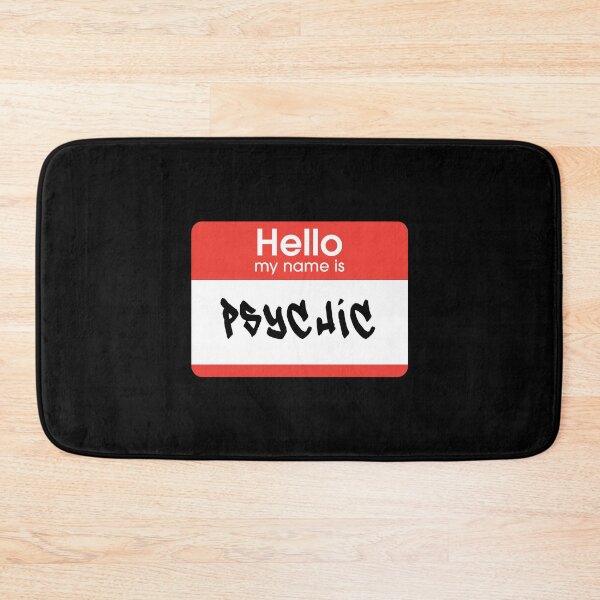 Item preview, Hello My Name Is Psychic Label designed and sold by everything4eva.