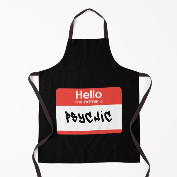 Item preview, Hello My Name Is Psychic Label designed and sold by everything4eva.