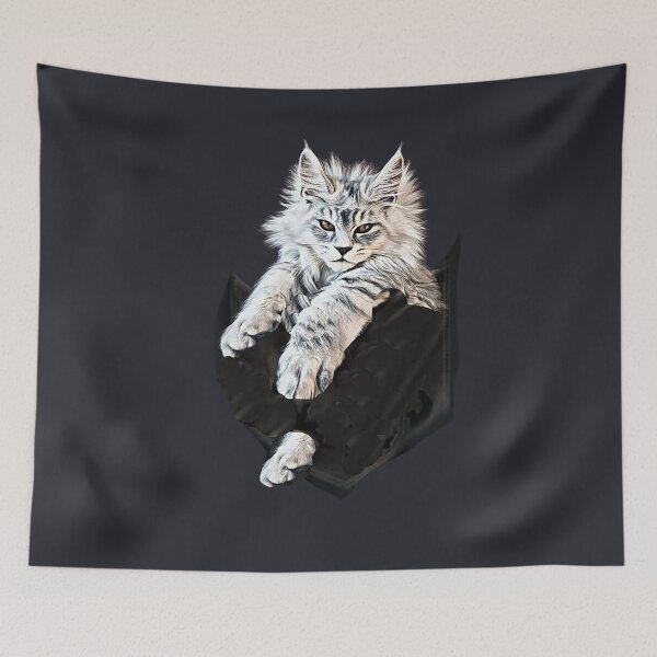 Item preview, LYNX cat in a pocket designed and sold by HamiltonmagicTs.