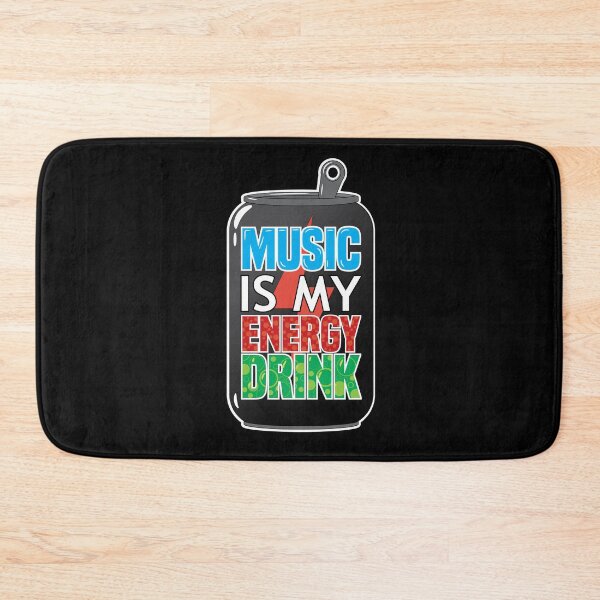 Item preview, "Music Is My Energy Drink" Can designed and sold by Styler Design.