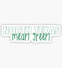 University of North Texas Sticker